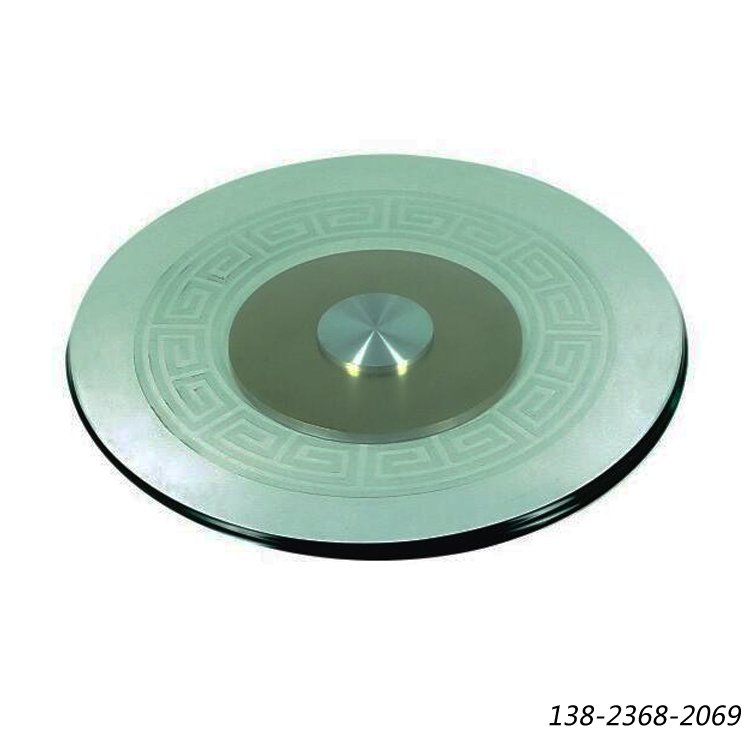 餐桌玻璃轉(zhuǎn)盤，鋼化圓桌玻璃圓轉(zhuǎn)盤，12mm厚
