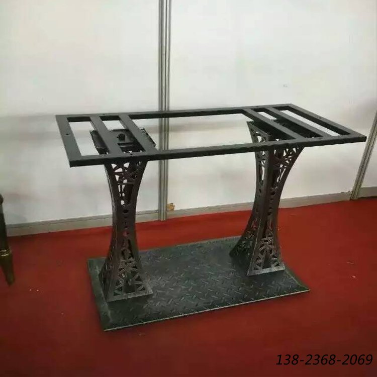 金屬桌腳，個(gè)性連體桌腳，餐桌腳批發(fā)